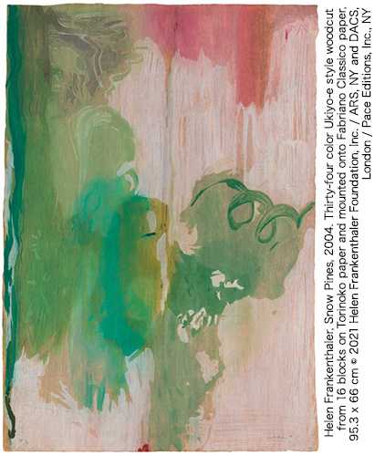 Frankenthaler THE WOODCUTS ヘレン・フランケンサーラー