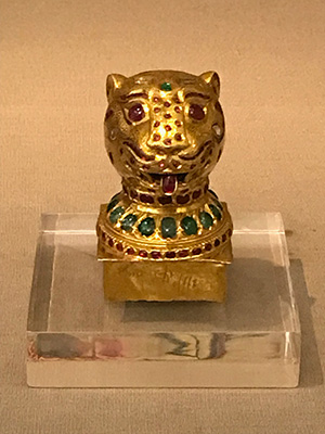 ティプー王の虎の宝飾品（V&A博物館所蔵）