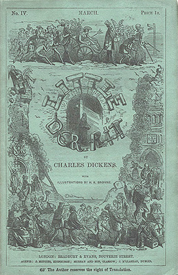 マーシャルシー監獄が舞台となった、ディケンズの「リトル・ドリット」の表紙