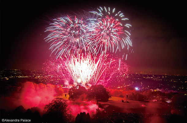 Ally Pally’s Fireworks Festival