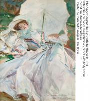 Click to enlarge サージェント水彩画展
