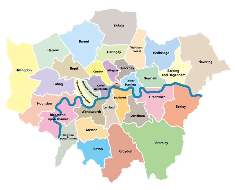 ロンドン地図
