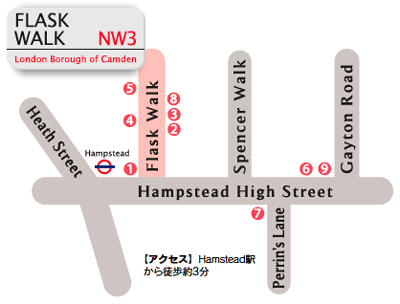 FLASK WALK NW3