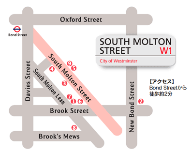 SOUTH MOLTON STREET W1