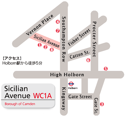 Sicilian Avenue WC1A