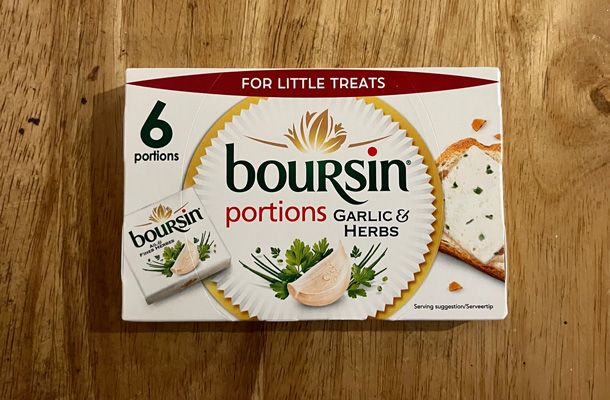Boursin Garlic & Herb French Cheese Portions