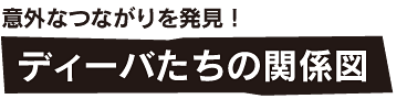 ディーバたちの関係図