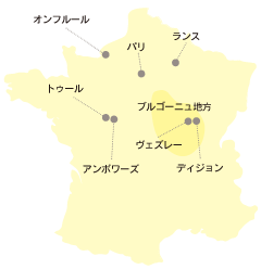 フランス地図