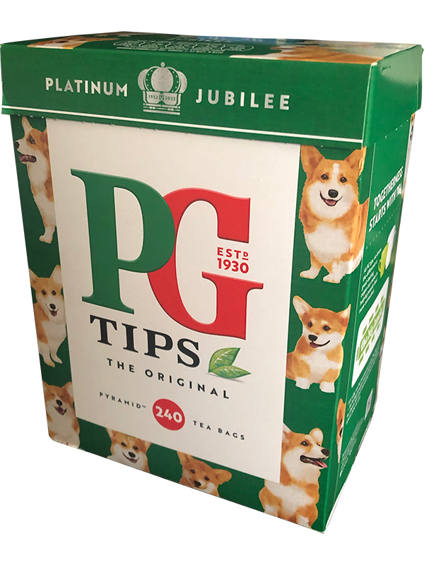 PG Tips Original Biodegradable Tea Bags（240ティーバッグ）