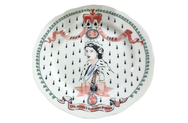 Jubilee Queen Placement Made in England Side Plate