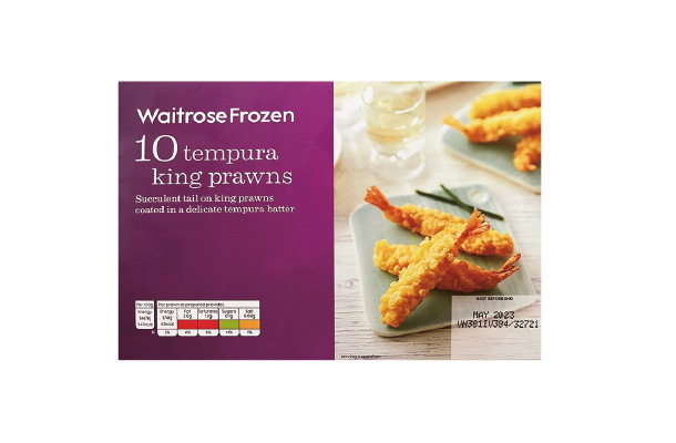 Frozen 10 Tempura King Prawns