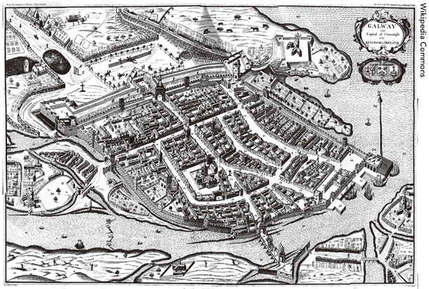 アイルランドの最後の戦いの場となった1651年のゴールウェイ