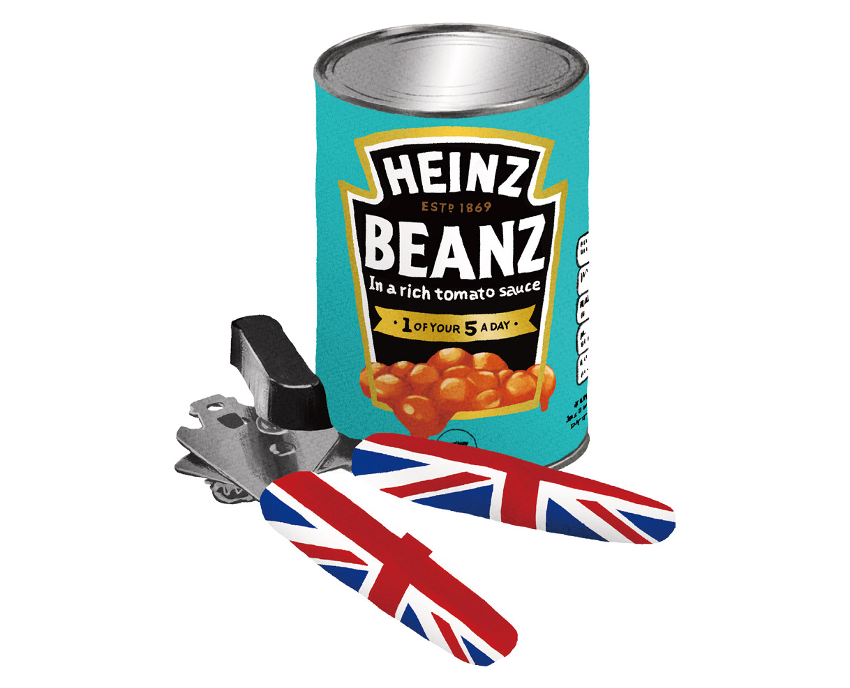 英国の缶詰