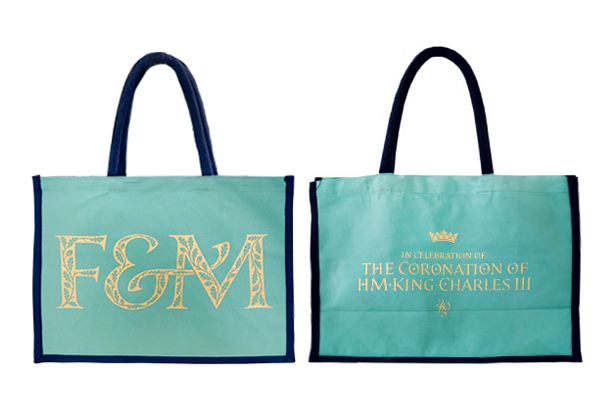 Fortnum's Coronation Bag for Life（32cm x 42cm x 20cm）