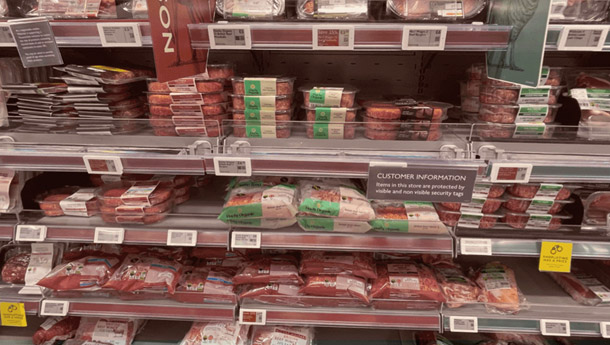 肉売り場